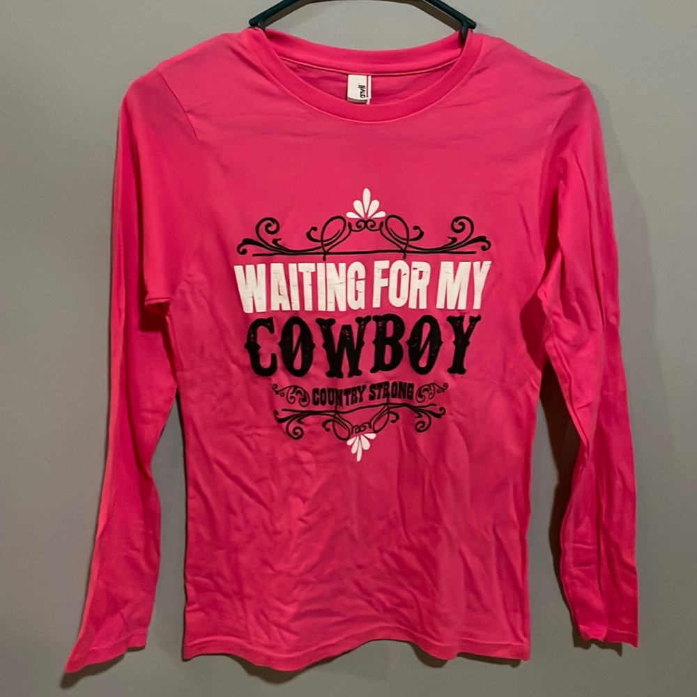 Funny Pink Long Sleeve Shirt